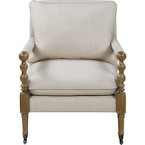 dorothy neutral accent chair   