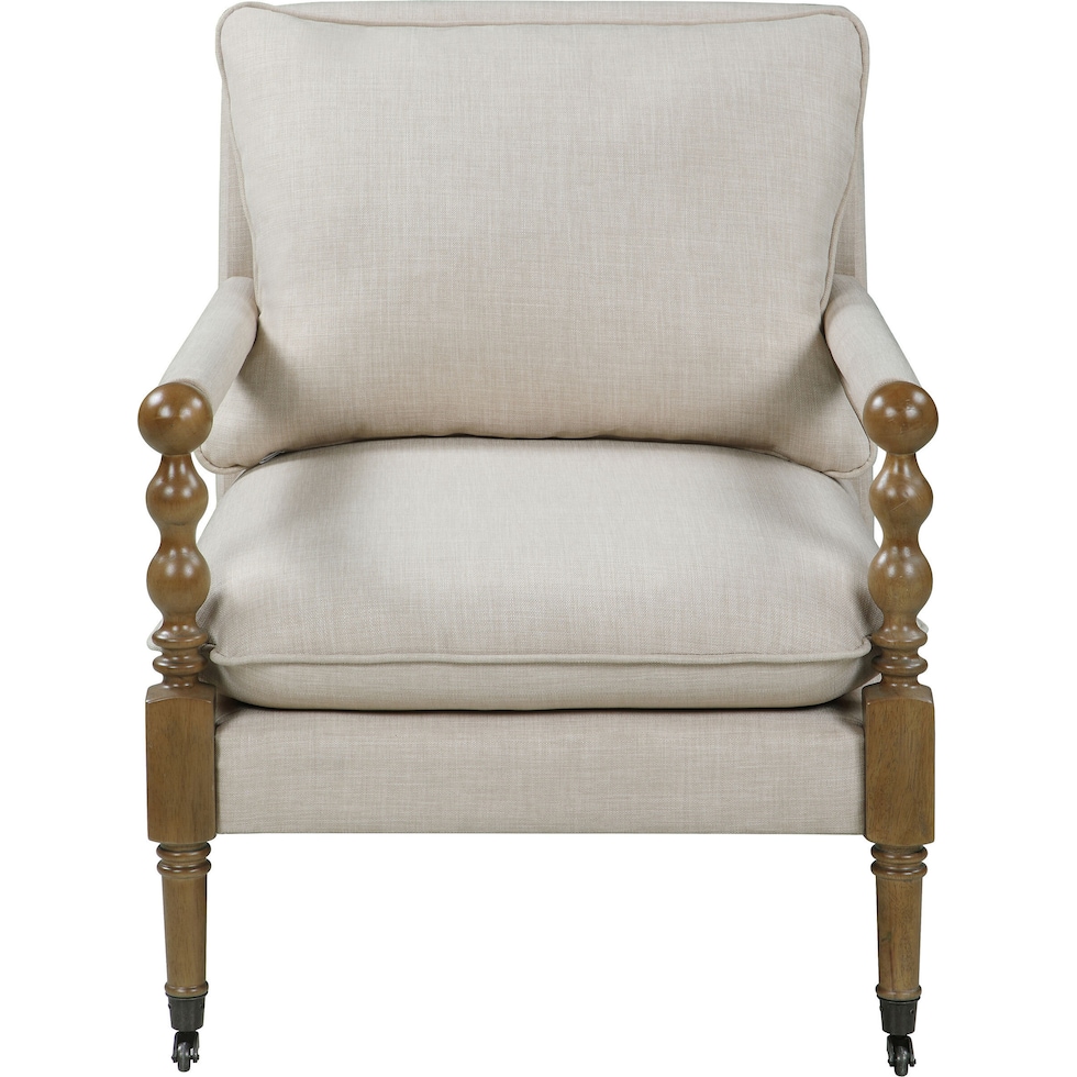 dorothy neutral accent chair   