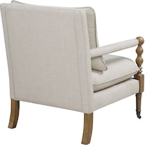 dorothy neutral accent chair   
