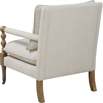 dorothy neutral accent chair   
