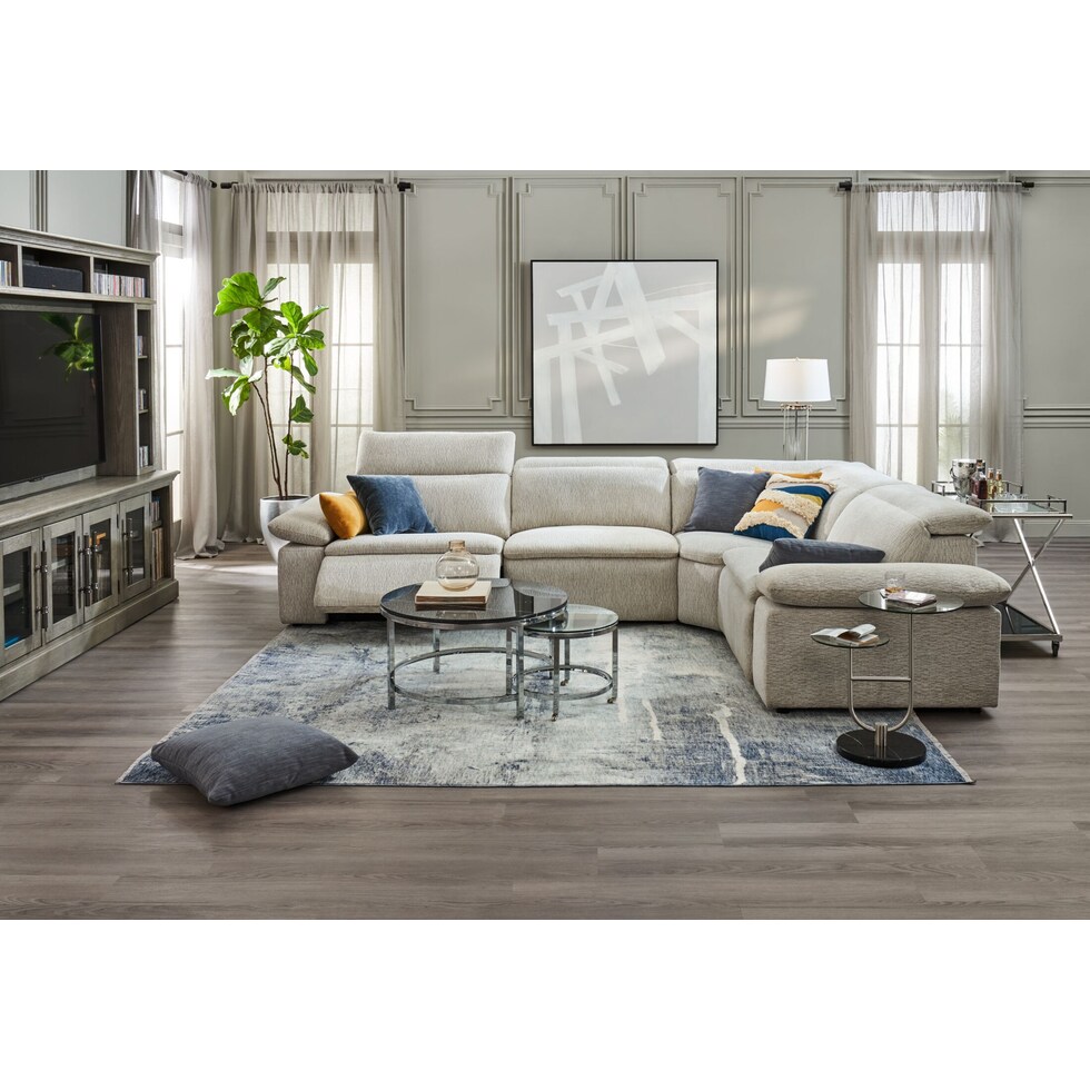 double black side table   