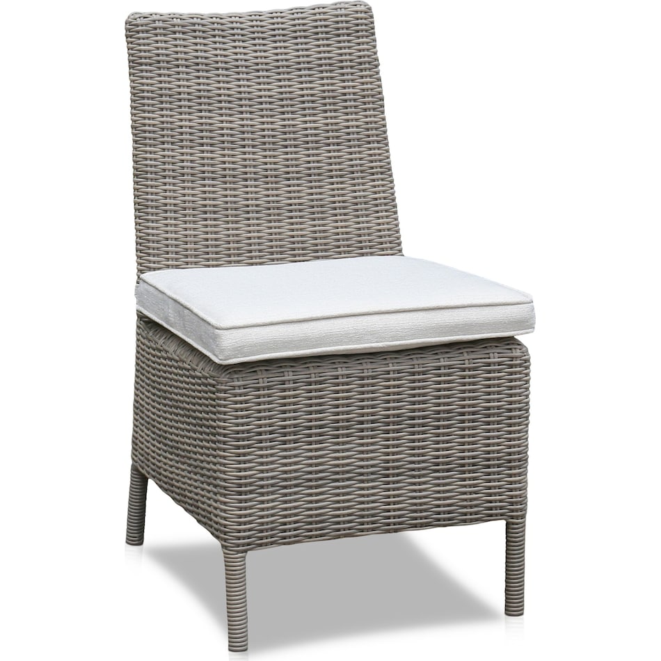 dover bay gray outdoor chair   