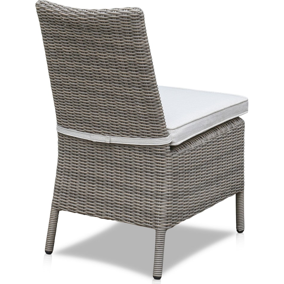 dover bay gray outdoor chair   