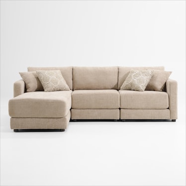 Dr. Mod 3-Piece Sectional with Chaise