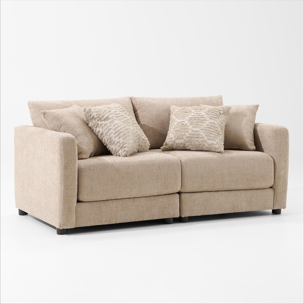 dr mod neutral sofa   
