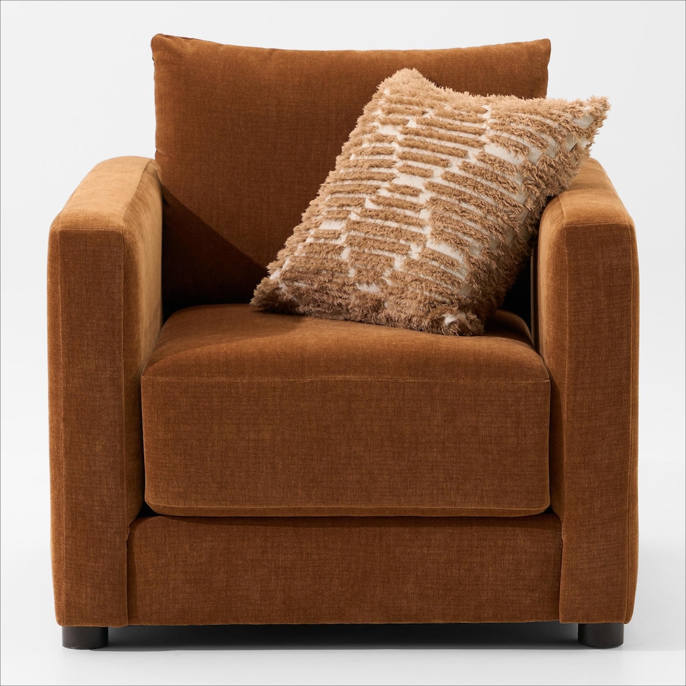 dr mod orange chair   