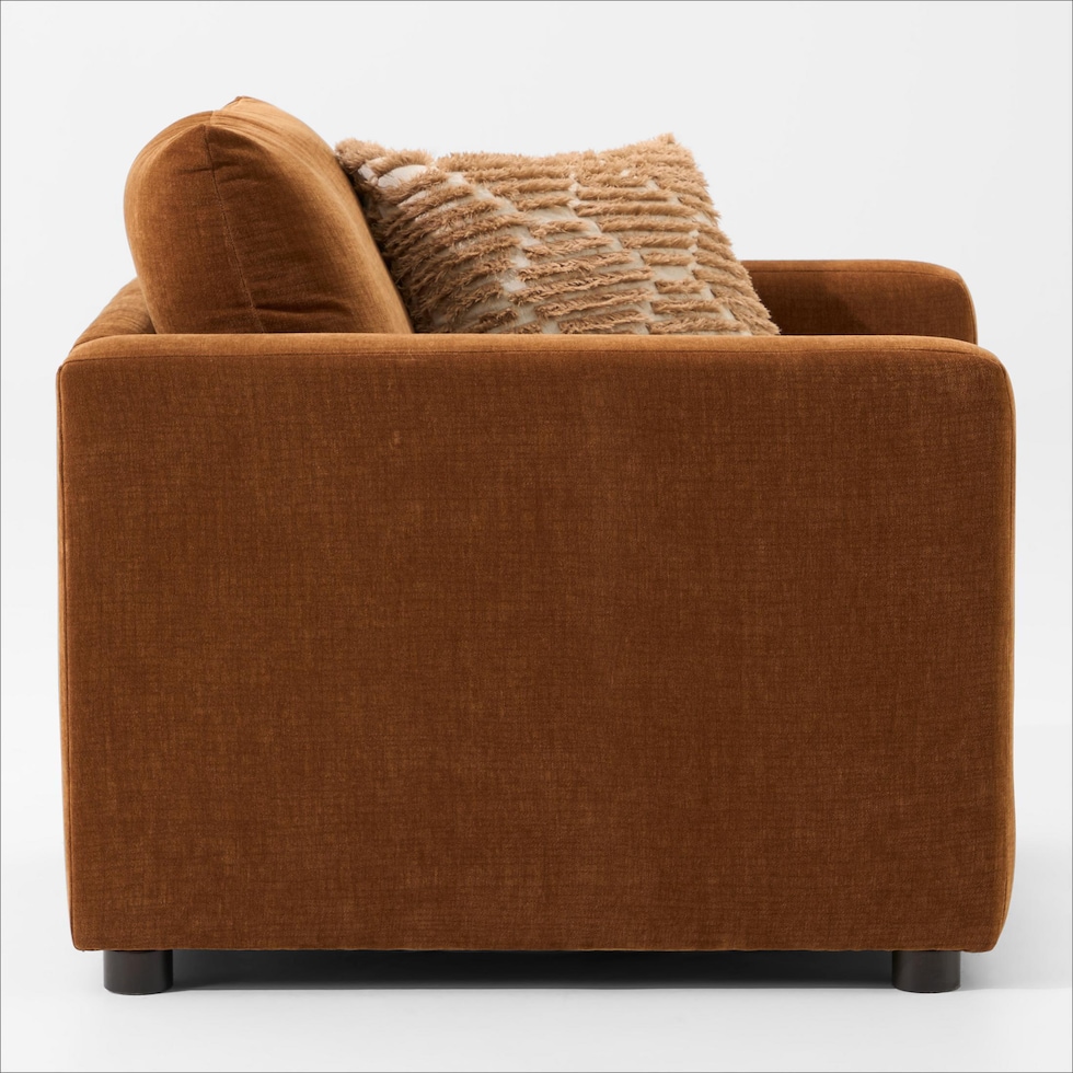 dr mod orange chair   