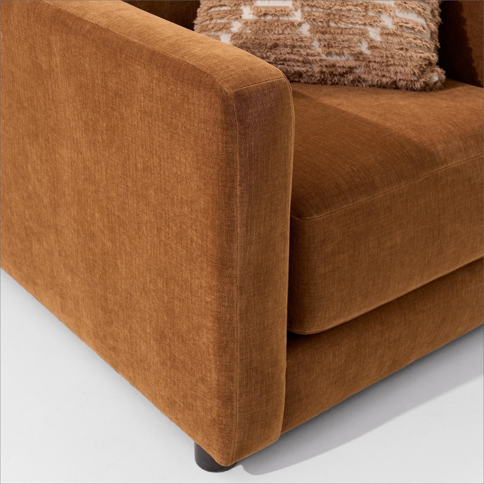 dr mod orange chair   