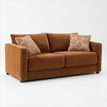 dr mod orange sofa   
