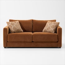 dr mod orange sofa   