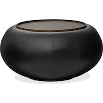 drake black coffee table   