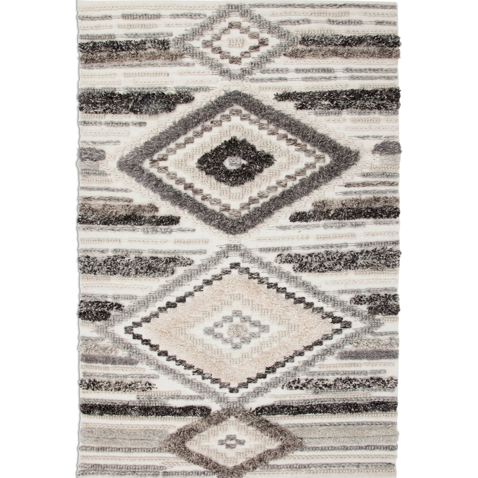 drake ivory gray area rug  x    