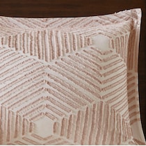 draven pink king california king bedding set   