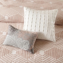 draven pink king california king bedding set   
