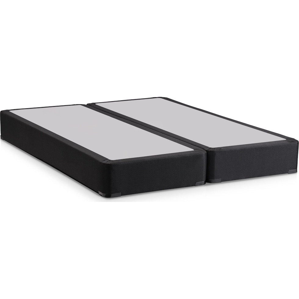 dream black black king split box spring   