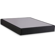 dream black black twin box spring   