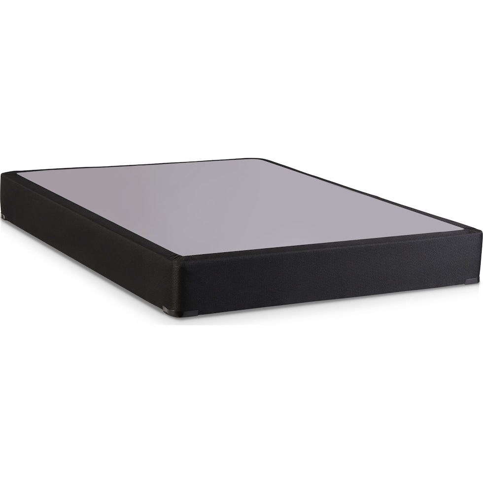 dream black black twin box spring   