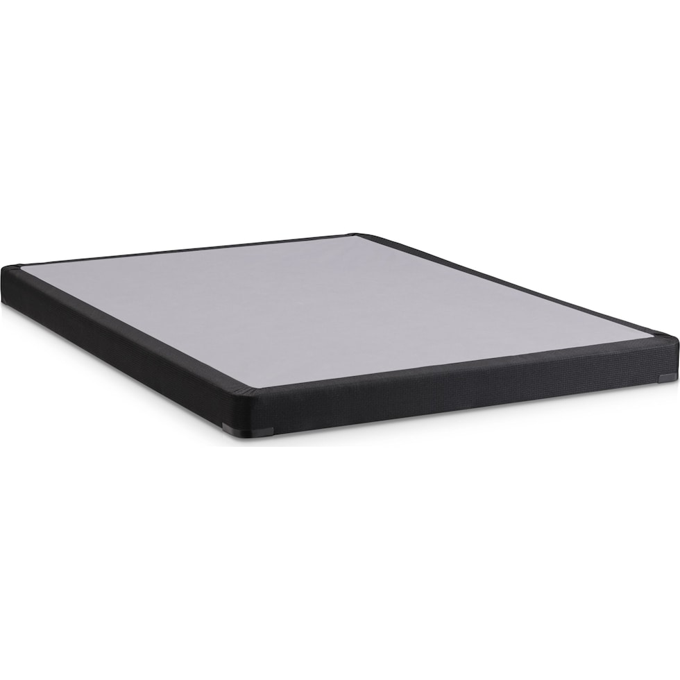 dream black black twin box spring   