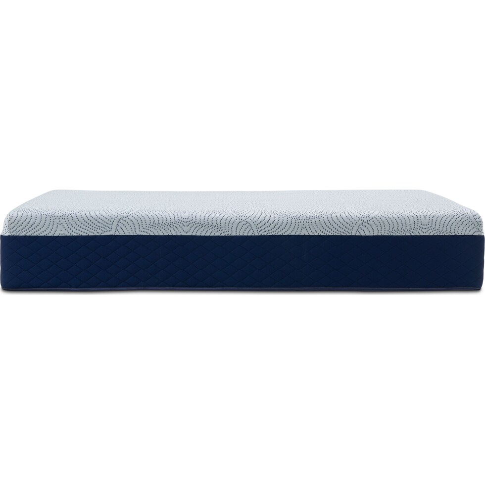 dream contour white california king mattress foundation set   