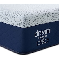 dream contour white full mattress   