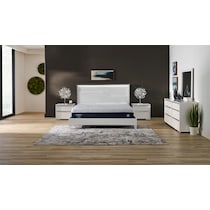dream contour white full mattress   