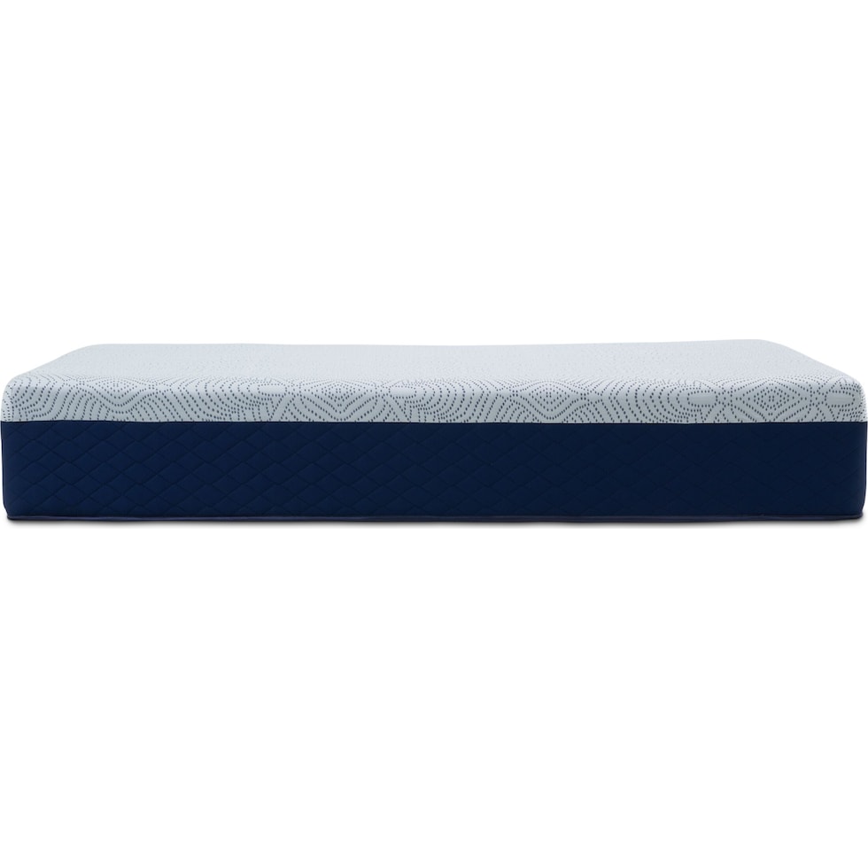 dream contour white king mattress split foundation set   