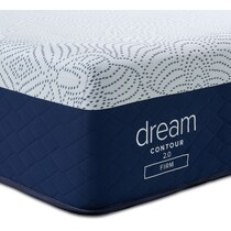 dream contour white queen mattress   
