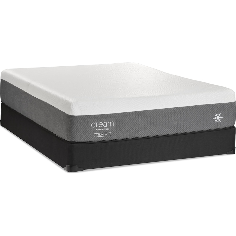 Dream Contour Medium Queen Mattress Set Value City Furniture