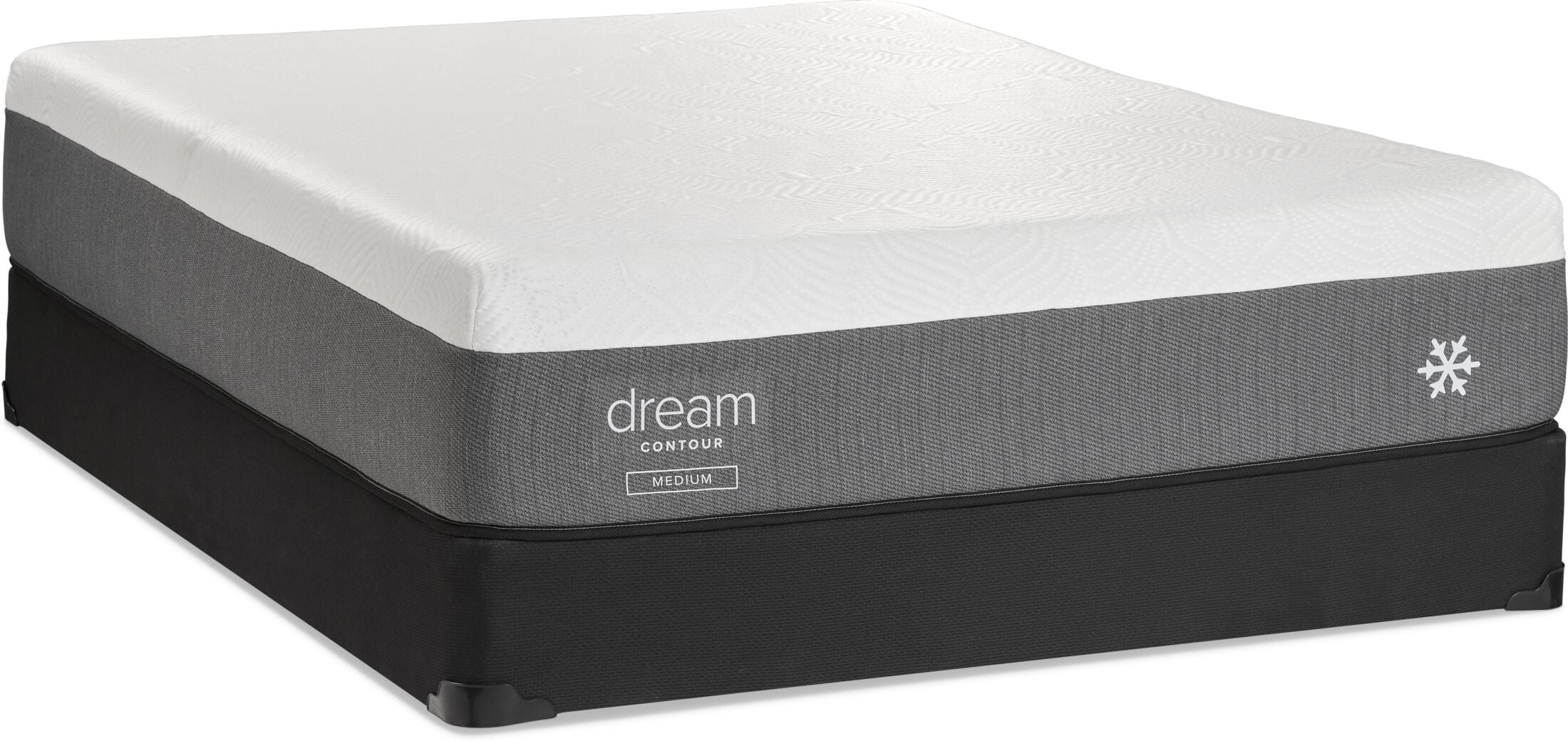 Dream Contour Medium Queen Mattress and Split Foundation Set Value