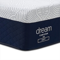 dream contour white twin mattress   