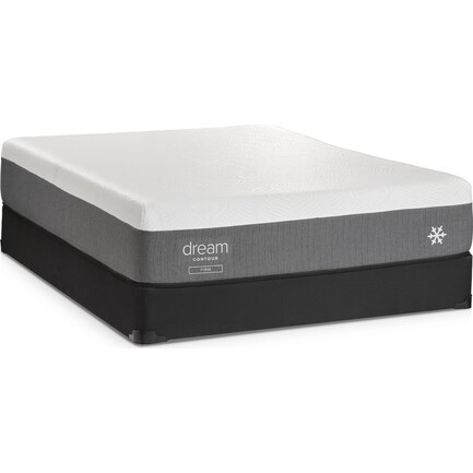 Dream Contour Firm Twin XL Mattress and Low-Profile Foundation Set