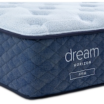 dream horizon white king mattress split foundation set   