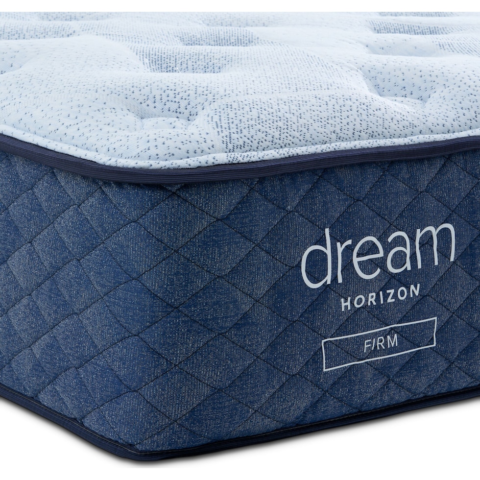 dream horizon white king mattress split foundation set   