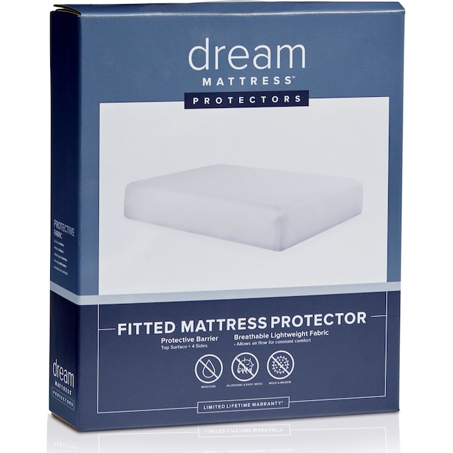 Mattresses and Bedding - Dream Fitted Mattress Protector