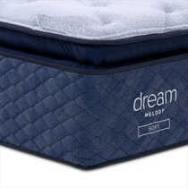 dream melody white twin mattress   