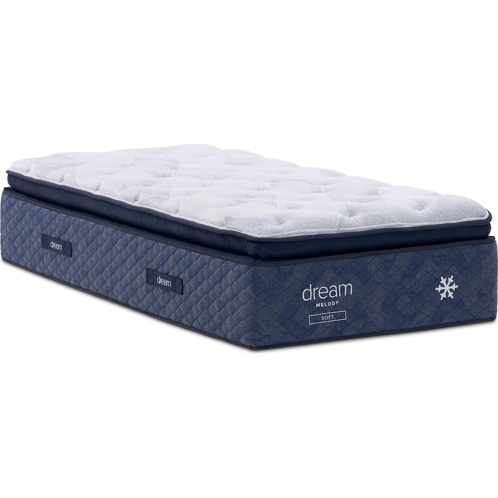 dream melody white twin mattress   