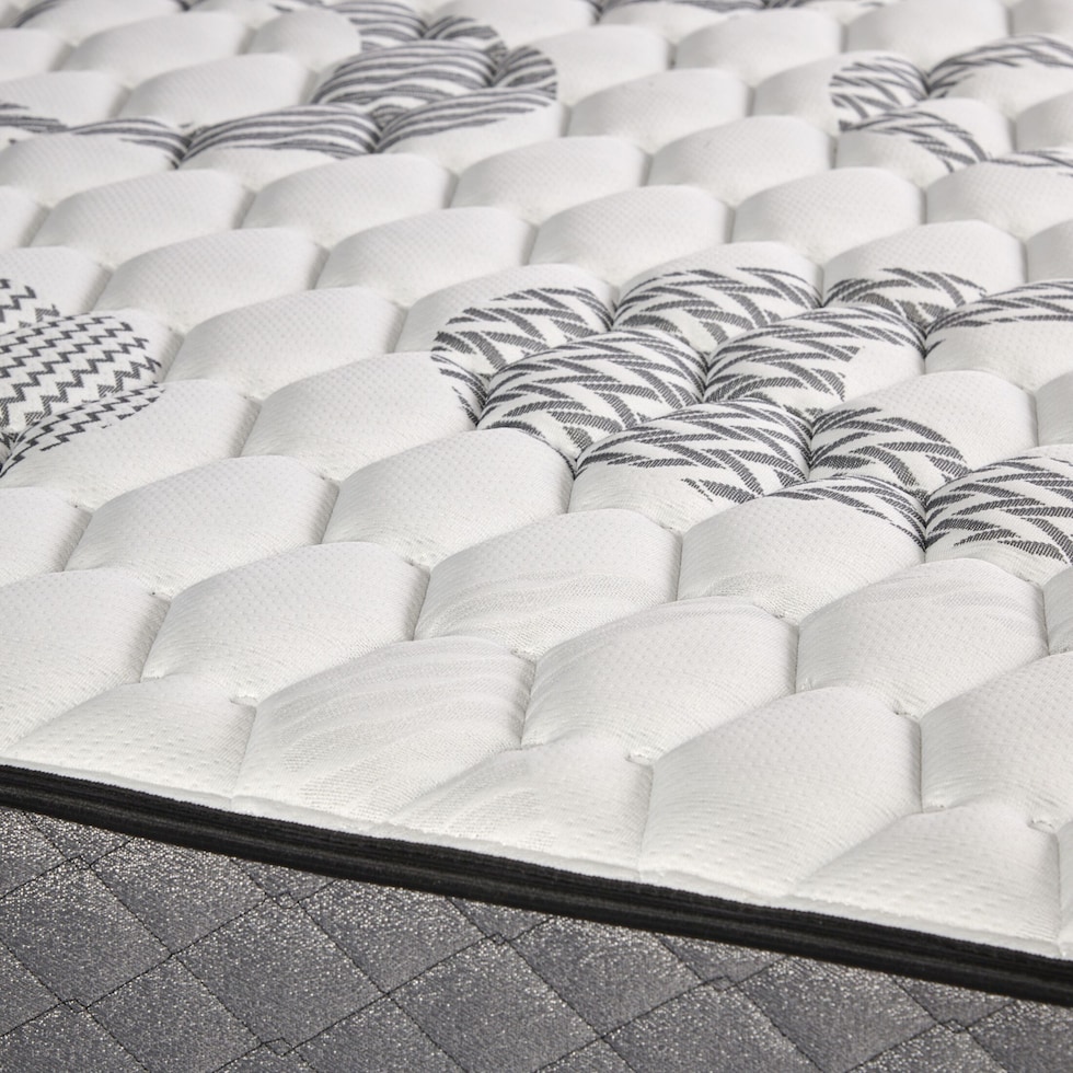 dream origin white full mattress low profile foundation set   