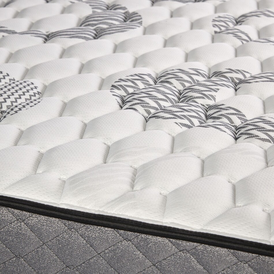 dream origin white king mattress split foundation set   