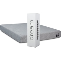 dream plus gray full mattress   