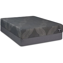 dream plus gray full mattress foldable foundation set   