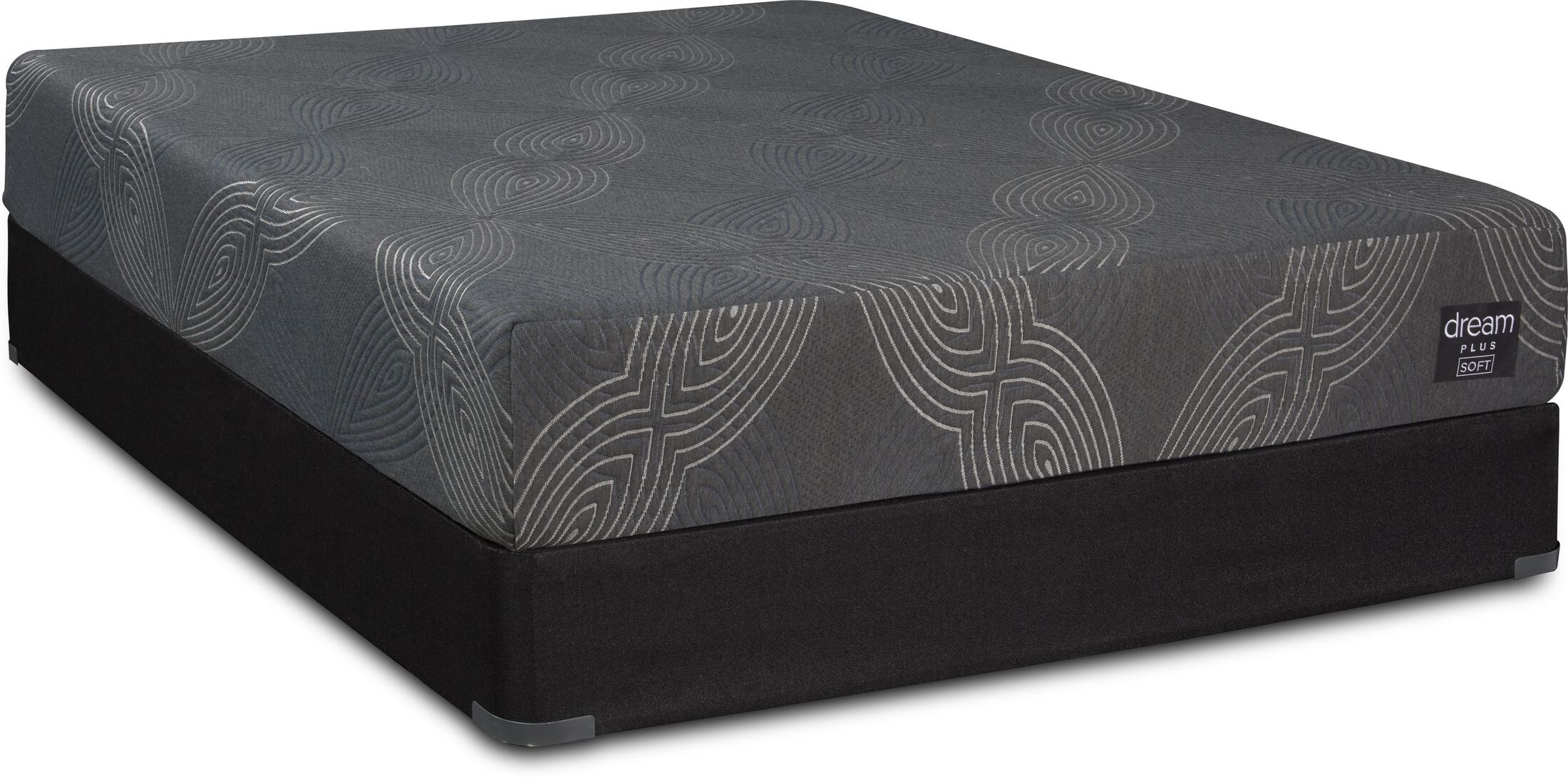 Dream Plus Soft King Mattress and LowProfile Split Foundation Value