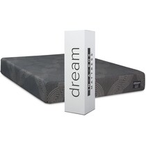 dream plus gray twin xl mattress   