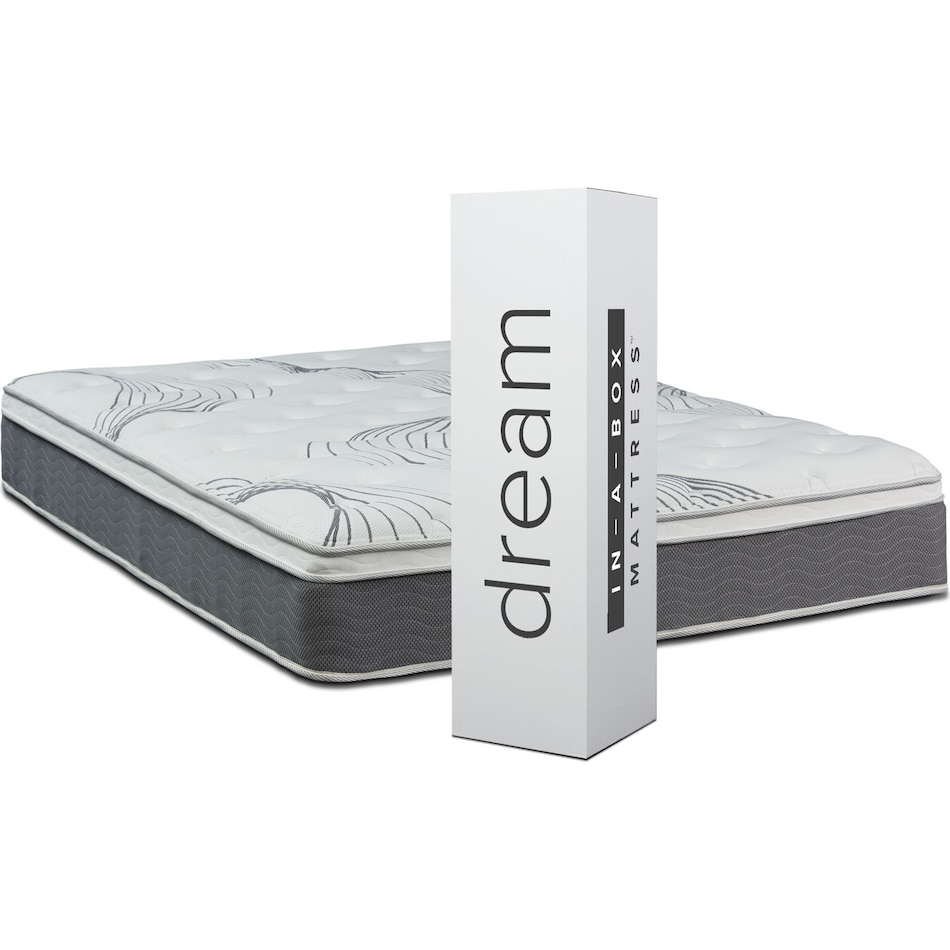 dream premium white twin mattress   