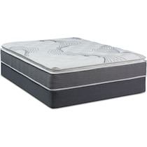 dream premium white twin mattress foldable foundation set   