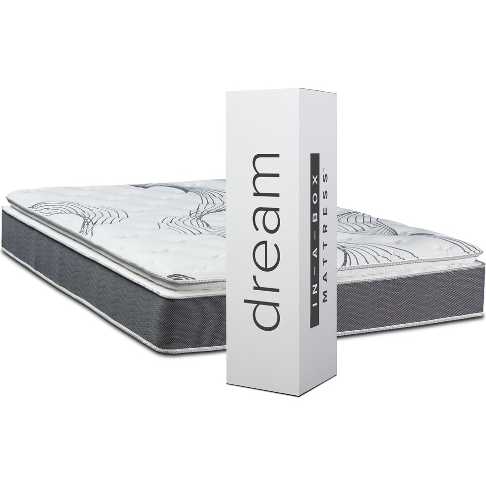 dream premium white twin xl mattress   