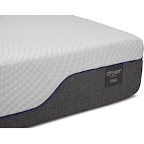dream relax white king mattress split foundation set   
