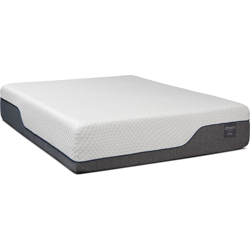 dream relax white queen mattress   