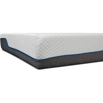 dream relax white queen mattress foundation set   