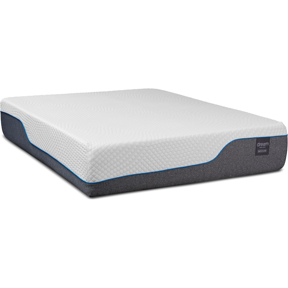 Dream Relax Medium Queen Mattress and Split Foundation | Value City ...