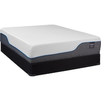 dream relax white twin mattress foundation set   